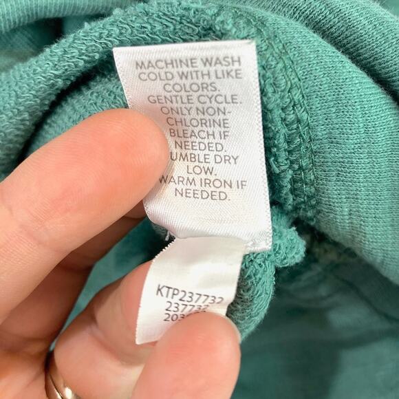 J. Jill Green Hoodie Sweatshirt - Picture 6 of 7